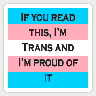 Trans Pride Sticker